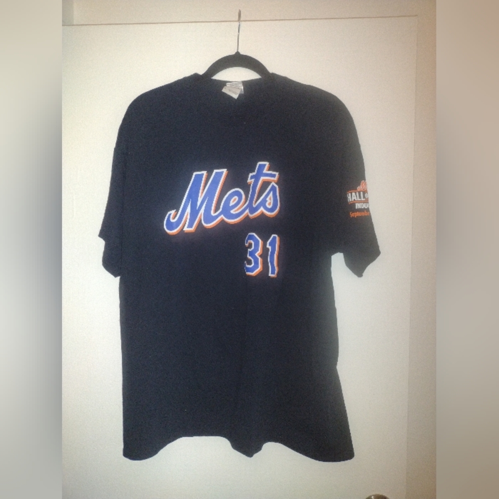 Mets Mike Piazza 2013 Hall of Fame induction shirt XL